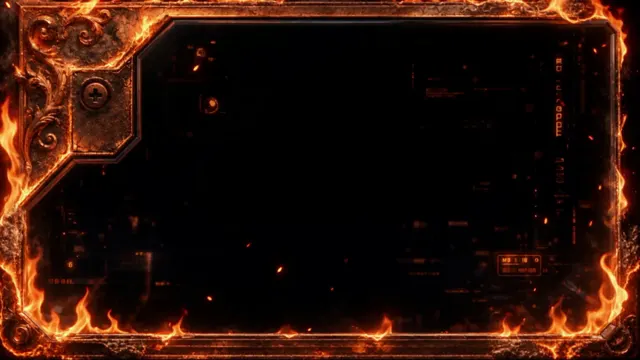 The Fire moving frame, still.